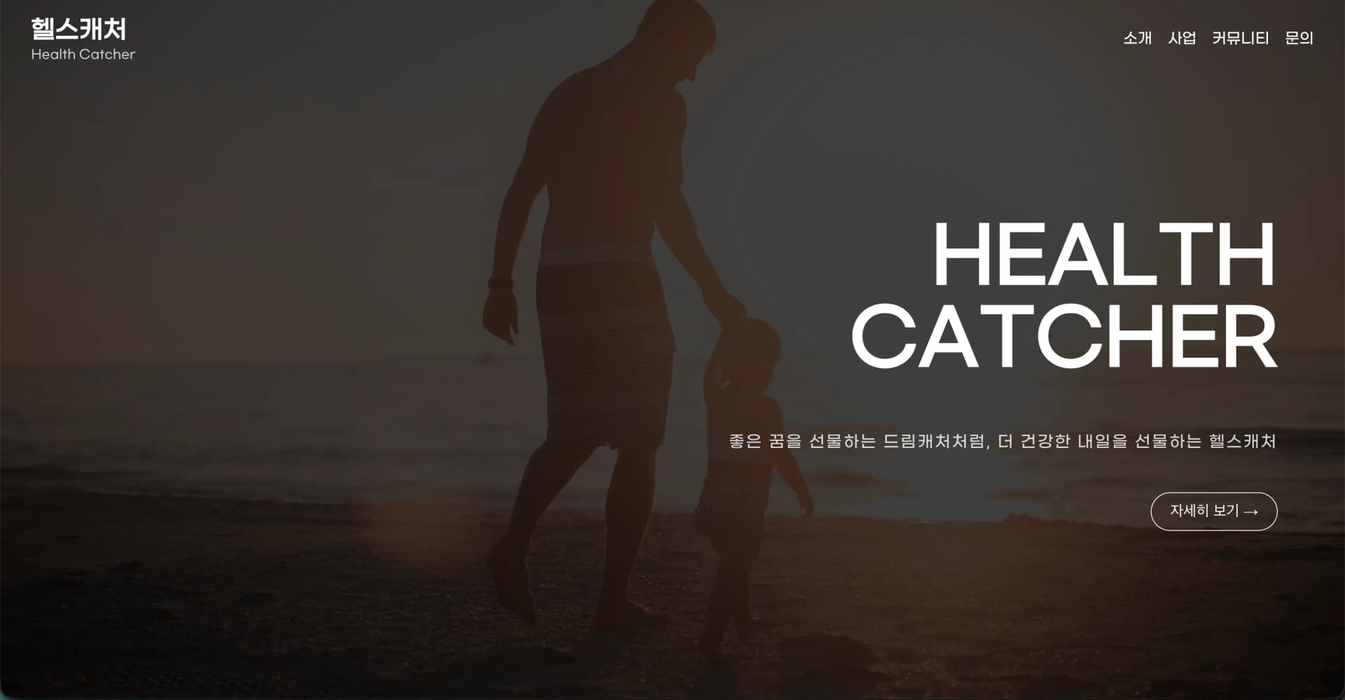 HealthCatcher Web preview